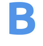 B